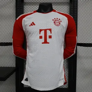 23-24 Bayern Home Player Version Long Sleeve Soccer Jerseys Yupoo