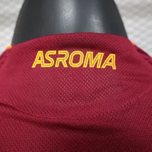 25-26 Roma Home Player Version Kit Soccer Sino Shirt AAAAJersey Supply Yupoo 3