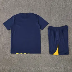 25-26 Atletico Madrid Navy&Yellow Training Kits Football Tracksuits 2