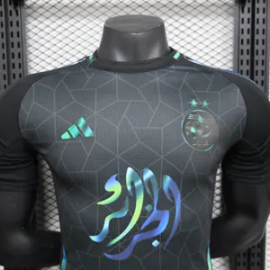 2025 Algeria Black Special Kit Player Version Shirt Soccer AAAAJersey Yupoo 3