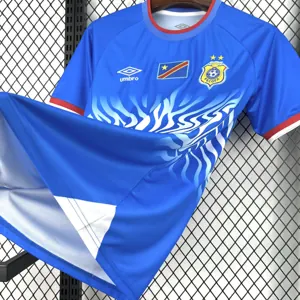World Cup Jersey 2026 Congo Mens Home Kit Soccer T-Shirt AAAAJersey Supply Yupoo 8 3