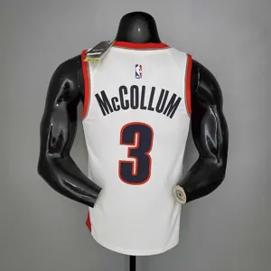 2021 McCOLLUM#3 Trail Blazers Home White 7