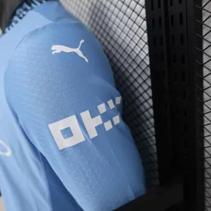 24-25 Manchester City Home Long Sleeve Kit Player Version Shirt AAAAJersey Soccer Yupoo 2