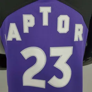 VANVLEET#23 2021 Raptors Bonus Edition Purple and Black 2