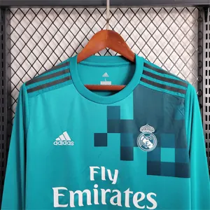 17-18 Real Madrid third away Long sleeve 7