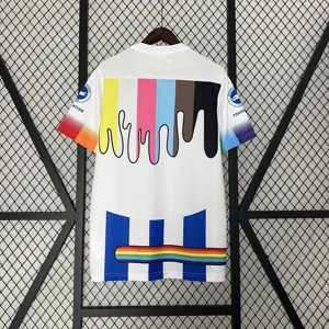 24-25 Brighton & Hove Albion Rainbow Laces Pre-Match Shirt AAAAJersey Supplier Yupoo 4