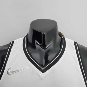 75th Anniversary Curry #30 Nets White NBA Jersey 4