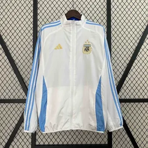 2024 Argentina Trench Coat Reversible Windbreaker Double-Sides Jacket 7