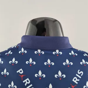 PSG Polo Jordan co branded blue 7