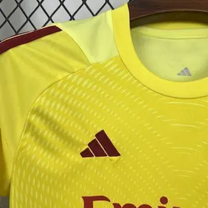 25-26 Real Madrid Yellow Goalkeeper Kid Kits Youth Apparels Sino AAAAJersey Supply Yupoo 4