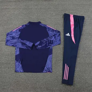 24-25 Real Madrid Long Sleeve Training Suit Football Shirts 2