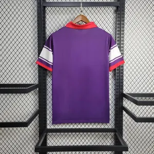 84-85 Florence Home Retro Kit Vintage Shirt Football AAAAJersey Supplier 3