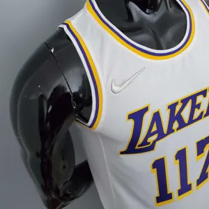 75th Anniversary master chief#117 Lakers White X-BOX Joint White 2