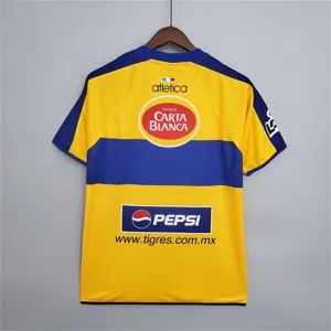 01-02 Tigres UANL Home Retro Kit Soccer Jerseys Yupoo 5