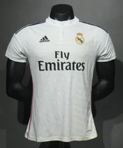14-15 Real Madrid Home Retro Kit Vintage Player Version Sino Shirt AAAAJersey Dropship Yupoo