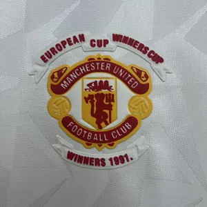 1991 Manchester United Away Retro Kit Vintage Shirt AAAAJersey Wholesale Yupoo 5