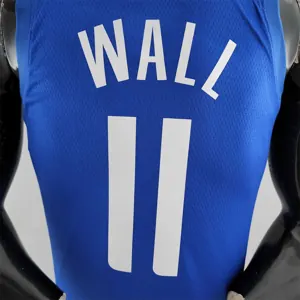 75th Anniversary WALL#11 Los Angeles Clippers NBA Jersey Blue 3