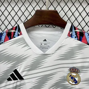 25-26 Real Madrid Pre-Match Soccer T-Shirt AAAAJersey Supply Yupoo-1 4