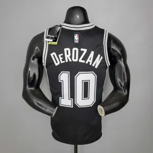 DeROZAN#10 Spurs Spurs Black 2