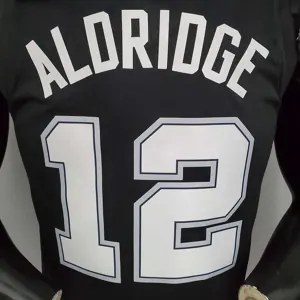 New ALDRIDGE#12 season Spurs City Edition black 2