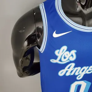 2021 KUZMA #0 Lakers Retro Blue 7