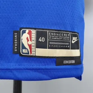 75th Anniversary Iguodala #9 Warriors Retro Edition Blue 7