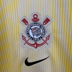 25-26 Corinthians Goalkeeper Yellow Shirt Soccer Apparels AAAAJersey Supply Yupoo 4