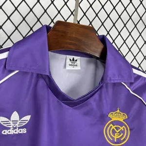 84-85 Real Madrid Third Retro Kit Vintage Shirt AAAAJersey Supply Yupoo 1