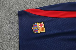 22-23 Barcelona training suit short sleeve kit blue - 3 16