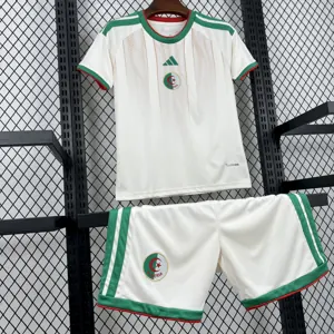 World Cup 2026 Algeria Home Kids Kit Soccer T-Shirt AAAAJersey Supply Yupoo 2