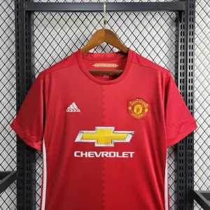16-17 Manchester United Retro Home Kit Jersey Supplier Yupoo 2