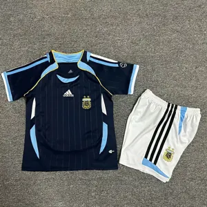 2006 Argentina Away Retro Kid Kits Youth Apparels Soccer AAAAJersey Yupoo