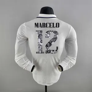 22-23 Real Madrid home long sleeve player version 4