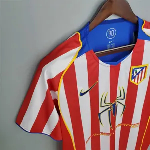 04-05 Atletico Madrid Home Kit Retro Football Vintage Uniform AAAAJersey Supply Yupoo 11