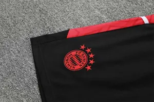 22-23 Bayern Munich Training Short Sleeve Kit Black 6