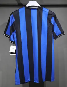 09-10 Inter Milan Home Retro Kit Vintage Player Version Sino Shirt AAAAJersey Dropship Yupoo 3