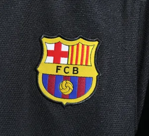 13-14 Barcelona Third Away Retro Kit Vintage Player Version Sino Shirt AAAAJersey Dropship Yupo 3