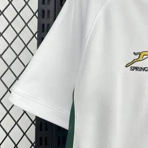South Africa 2026 Mens Springbok Away White Soccer T-Shirt AAAAJersey Wholesale Yupoo 1