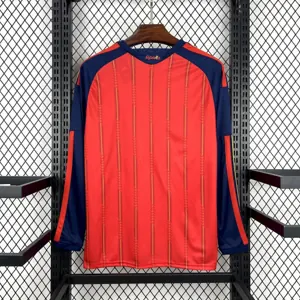2026 Spain Home Kit Soccer World Cup Long Sleeve T-Shirt AAAAJersey Supply Yupoo 2