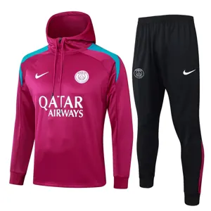 24-25 PSG Hoodie Long Sleeve Training Suit Football Shirts