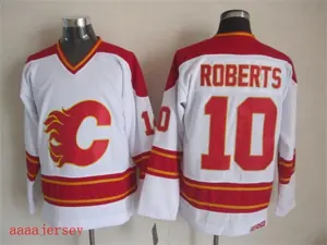 Calgary Flames retro ice hockey jersey M-3XL 卡加利火焰队复古冰球服 3