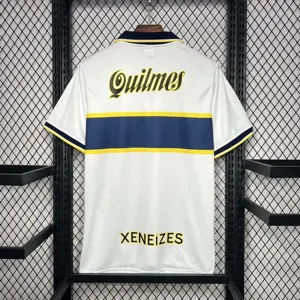 96-97 Boca Home Retro Kit Vintage Shirt Sport AAAAJersey Yupoo 1
