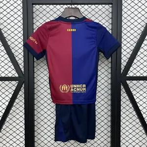 25-26 Barcelona x Travis Scott Home Kid Kits Youth Apparels AAAAJersey Wholesale Yupoo 6
