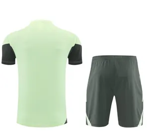 25-26 Real Madrid Light Green Training Kits Football Tracksuits 2
