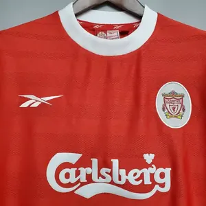 1998 Liverpool Home Kit Football AAAAJersey S-2XL 1