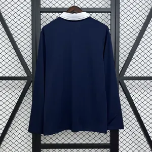 2014 France Home Retro Long Sleeve Kit Vintage Shirt AAAAJersey Wholesale Yupoo 2