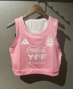 2025 Argentina Women Yoga Vest Football Sino Kit AAAAJersey Supply Yupoo
