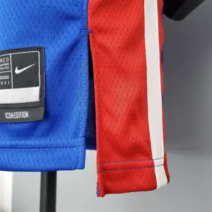 75th Anniversary Iverson #1 Pistons Blue 5