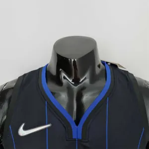 75th Anniversary Anthony#50 Orlando Magic Black NBA Jersey 3