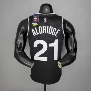 2021 ALDRIDGE#21 Brooklyn Nets Bonus Edition Black 5